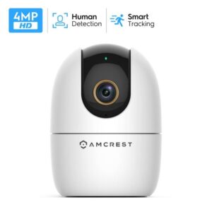 SmartHome 4-Megapixel AI Human Detection, WiFi Camera Indoor Pan/Tilt Wireless IP Camera
