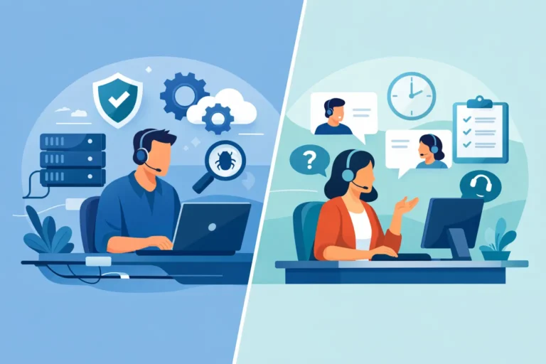 Difference Between IT Support and Helpdesk - WebtechNET - WebtechNET Difference Between IT Support and Helpdesk