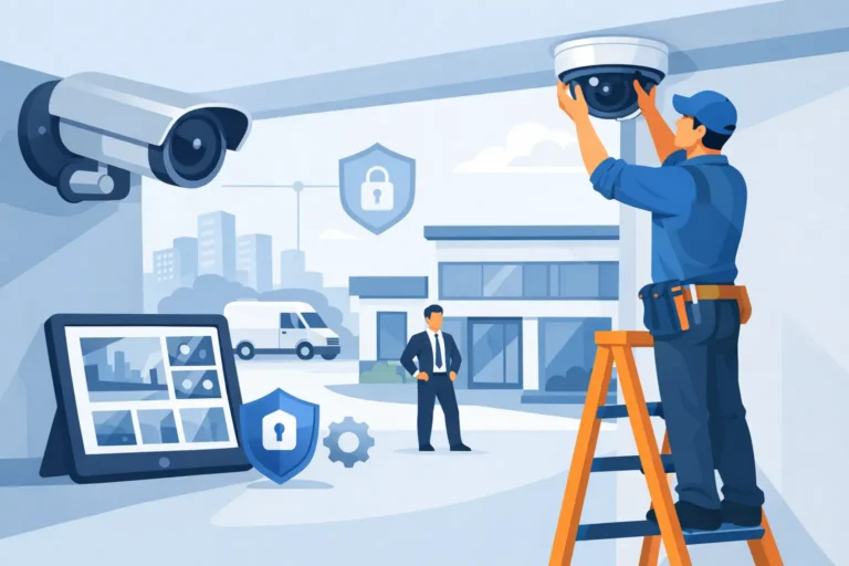 Security Camera Installation for Business - WebtechNET - WebtechNET Security Camera Installation for Business