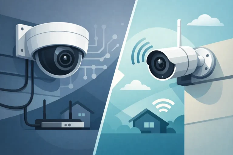 Wired vs Wireless Security Cameras