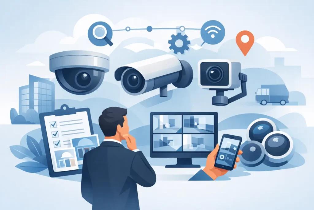 How to Choose Surveillance Cameras for Business