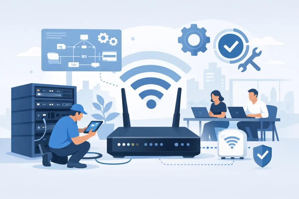 How to Plan Office WiFi Upgrades Without Downtime