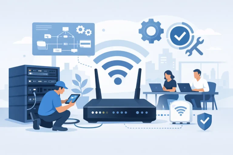 How to Plan Office WiFi Upgrades Without Downtime - WebtechNET - WebtechNET How to Plan Office WiFi Upgrades Without Downtime