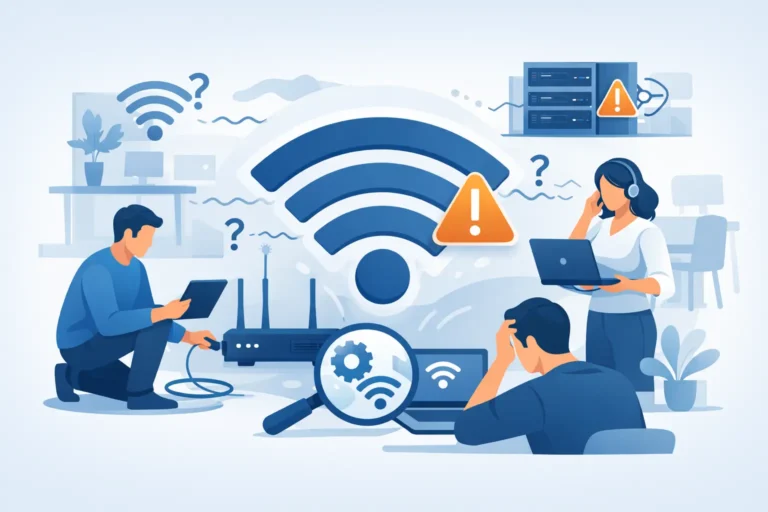 How to Troubleshoot Office WiFi Issues - WebtechNET - WebtechNET How to Troubleshoot Office WiFi Issues