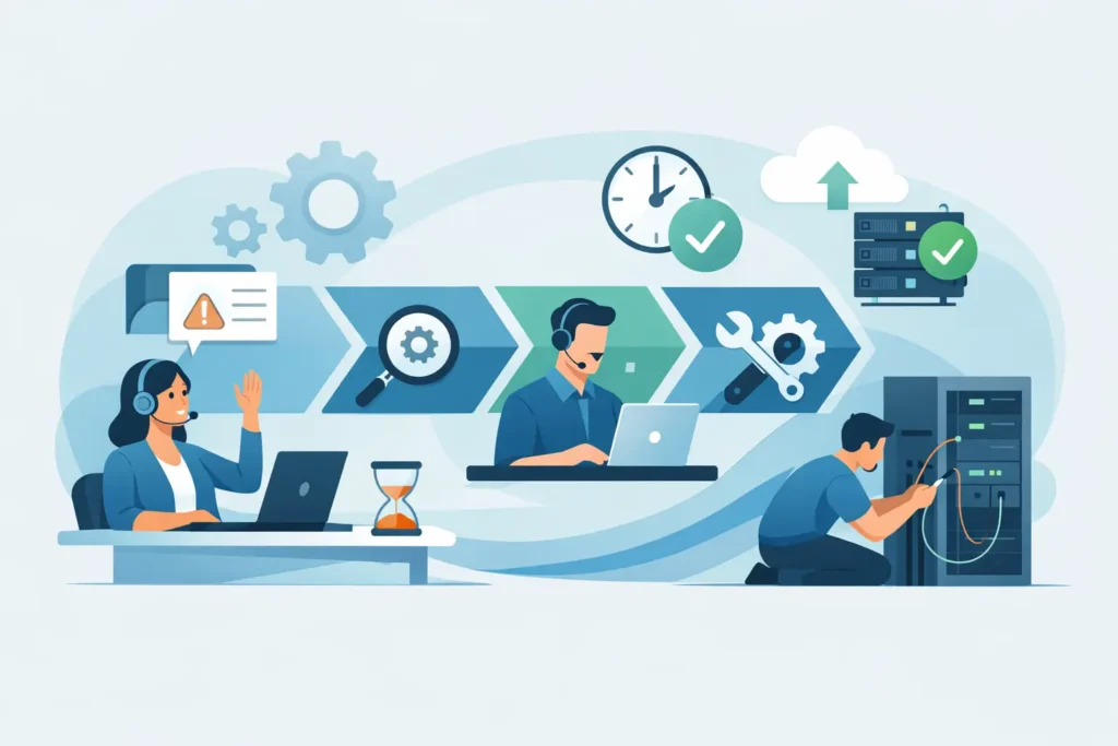 Helpdesk Ticket Workflow Example That Reduces Downtime