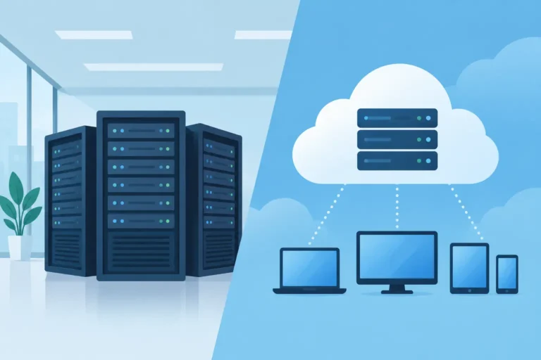 On Premises Versus Cloud Servers for Business - WebtechNET - WebtechNET On Premises Versus Cloud Servers for Business
