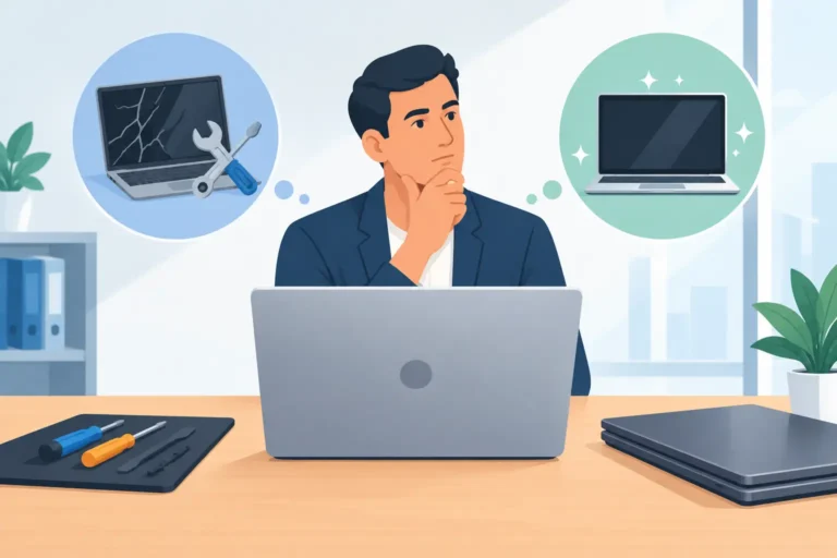When to Repair or Replace a Business Laptop - WebtechNET - WebtechNET When to Repair or Replace a Business Laptop